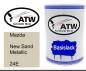 Preview: Mazda, New Sand Metallic, 24E: 500ml Lackdose, von ATW Autoteile West.